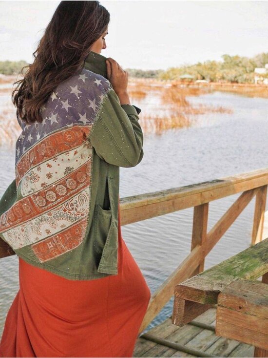 Free People Jackets & Blazers - We The Free - Free People Spruce Military Shirt Jacket - Moss - Size Small